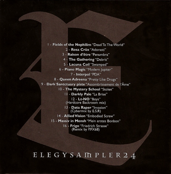 Various - Elegy Magazine - Elegy Sampler 24