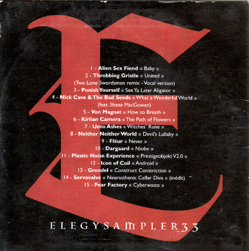 Various - Elegy Magazine - Elegy Sampler 33