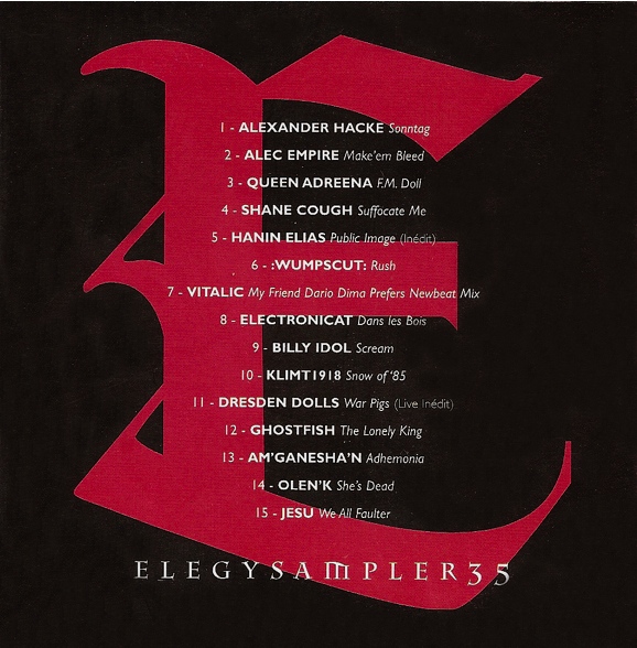 Various - Elegy Magazine - Elegy Sampler 35