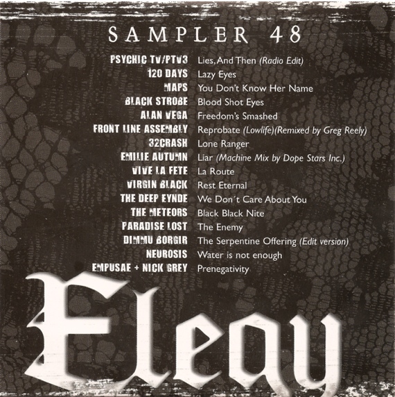 Various - Elegy Magazine - Elegy Sampler 48