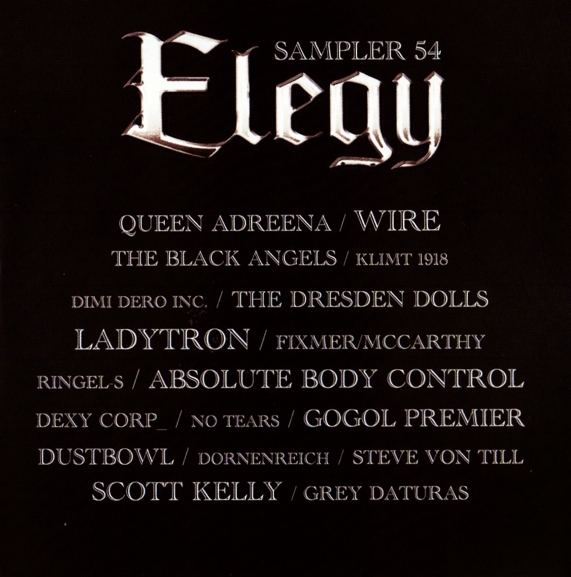 Various - Elegy Magazine - Elegy Sampler 54