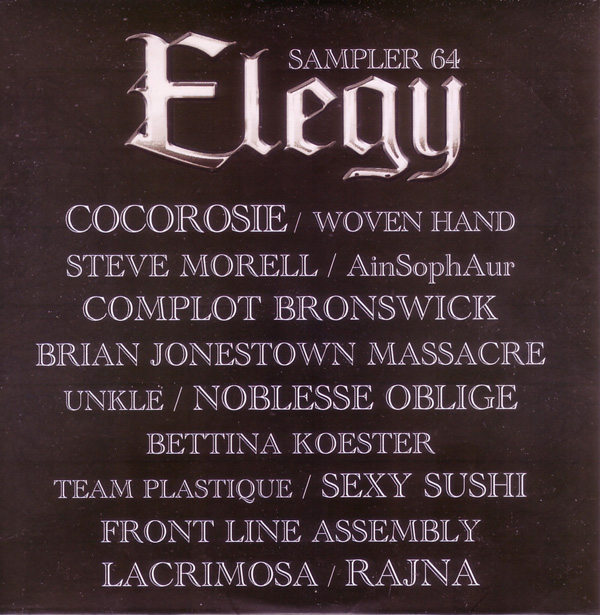 Various - Elegy Magazine - Elegy Sampler 64
