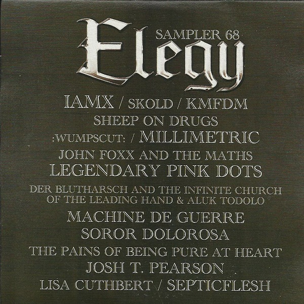 Various - Elegy Magazine - Elegy Sampler 68