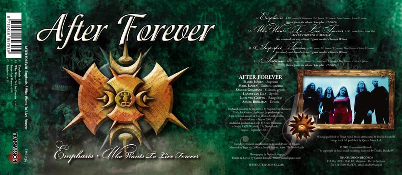 After Forever - Emphasis / Who Wants to Live Forever