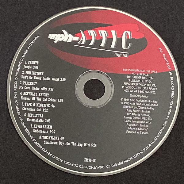 Various E-F - EMPH-Attic August 1996