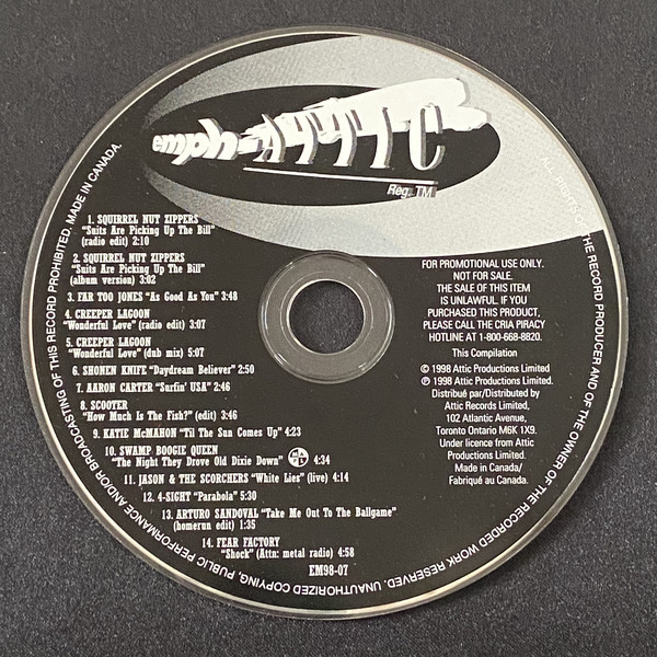 Various E-F - EMPH-Attic July 1998