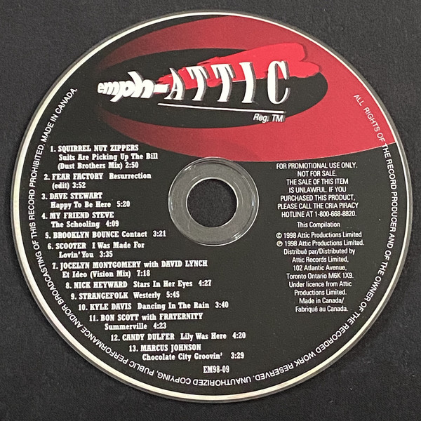 Various E-F - EMPH-Attic September 1998