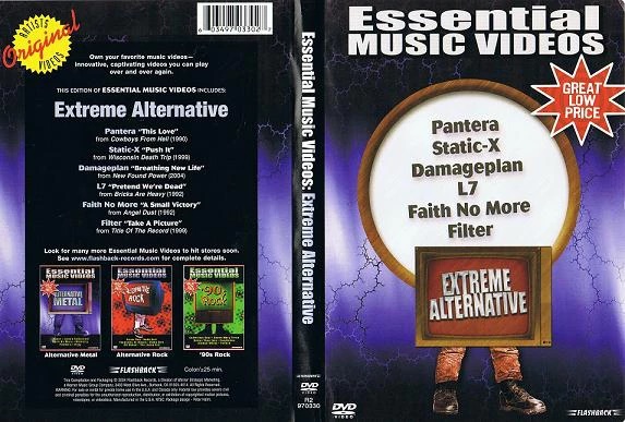 Various E-F - Essential Music Videos: Extreme Alternative (video)