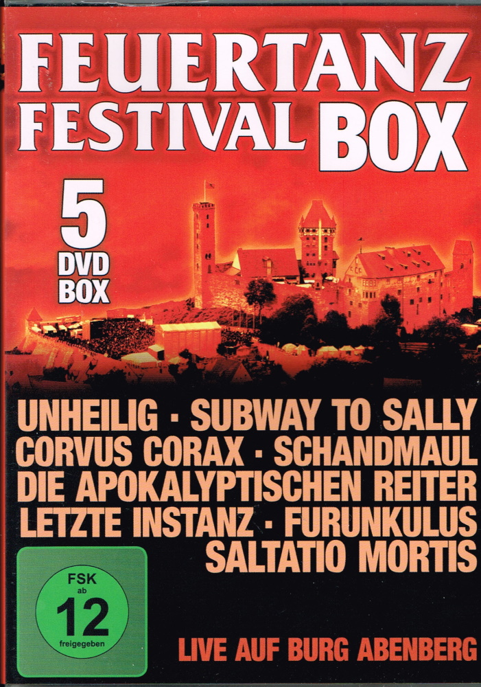 Various E-F - Feuertanz Festival Box (video)