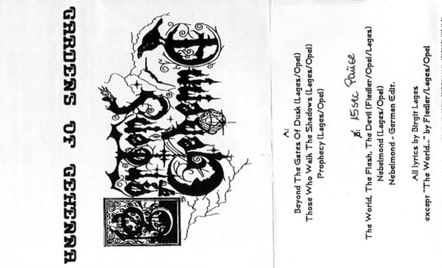 Gardens Of Gehenna - Gardens Of Gehenna (demo)