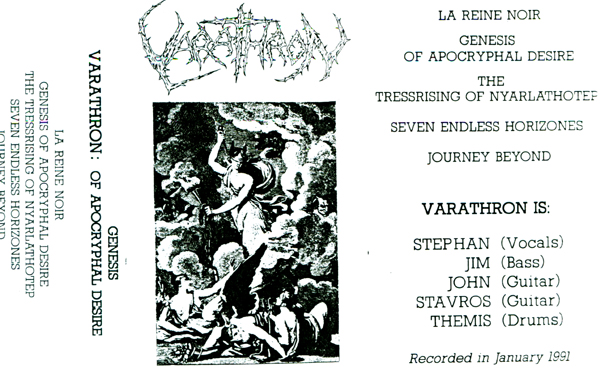 Varathron - Genesis Of Apocryphal Desire (demo)