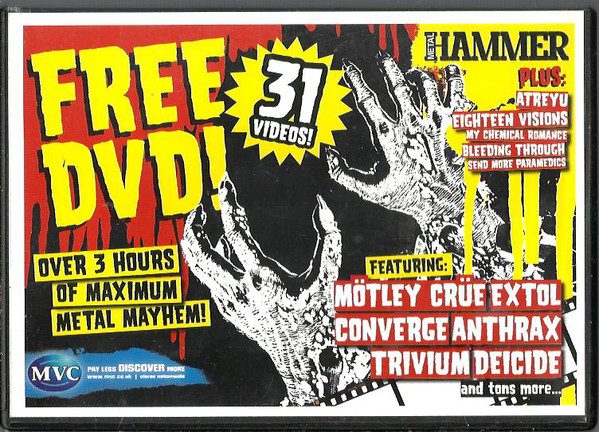 Various - Metal Hammer Magazine (UK) - Metal Hammer - The Hammer Vault Of Horror (video)