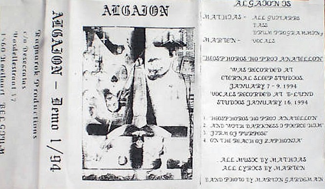 Algaion - Heosphoros Ho Proi Anatellon (demo)