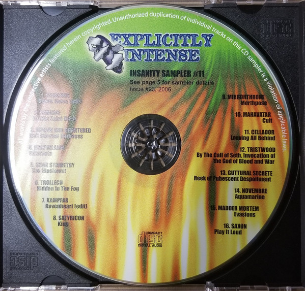 Various H-I - Insanity Sampler 