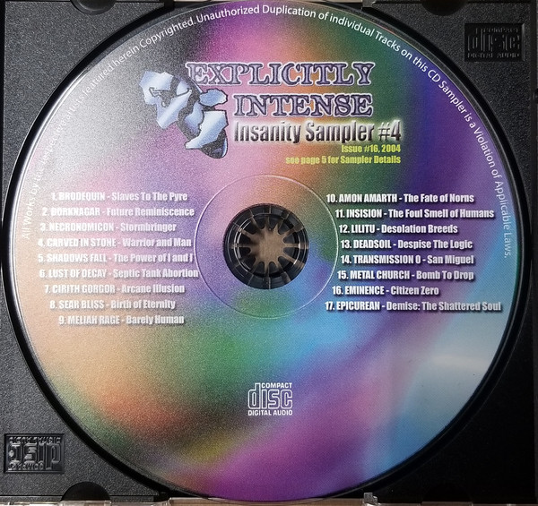 Various H-I - Insanity Sampler 