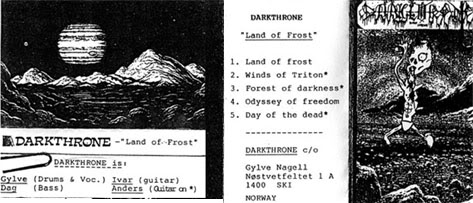 Darkthrone - Land of Frost (demo)