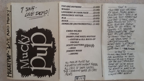 Mucky Pup - Live And Mucky (demo)