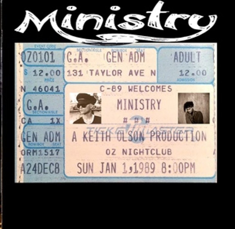Ministry - Live - The Oz, Seattle, WA 010189 (digital)