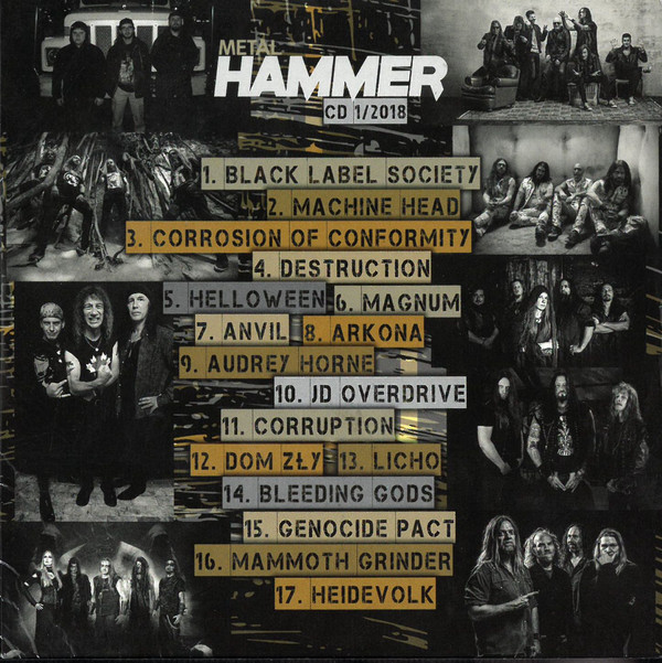 Various - Metal Hammer Magazine (PL) - Metal Hammer CD 1/2018
