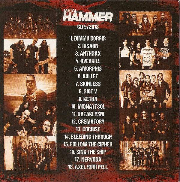 Various - Metal Hammer Magazine (PL) - Metal Hammer CD 5/2018