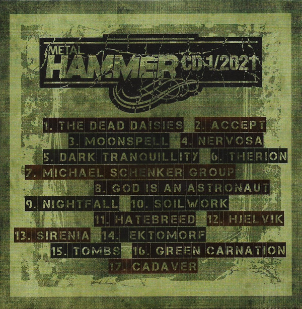 Various - Metal Hammer Magazine (PL) - Metal Hammer CD 1/2021