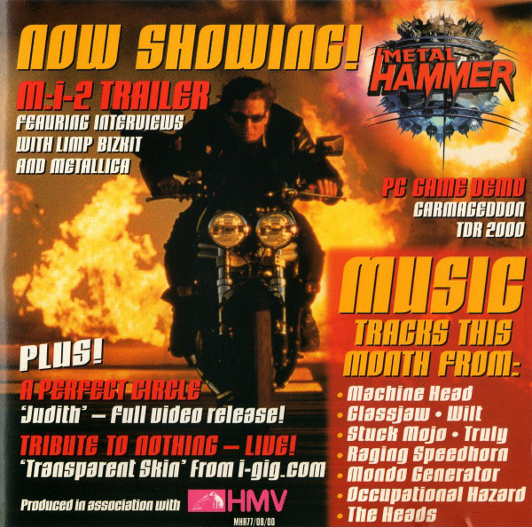 Various - Metal Hammer Magazine (UK) - Metal Hammer Issue 77 August 2000