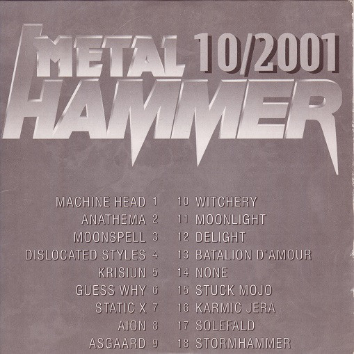 Various - Metal Hammer Magazine (PL) - Metal Hammer 10/2001
