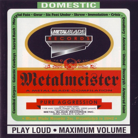 Various - Metallian Magazine - Metalmeister: A Metal Blade Compilation