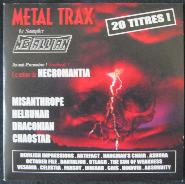 Various - Metallian Magazine - Metal Trax - Le Sampler Metallian