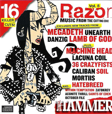 Various - Metal Hammer Magazine (UK) - Metal Hammer Razor Vol. 8