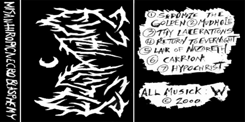 Leviathan - MisanthropicNecroBlasphemy (Demo 4)