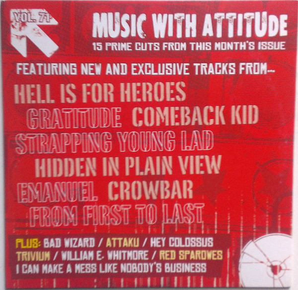 Various - Rock Sound Magazine (UK) - Music With Attitude Vol. 71