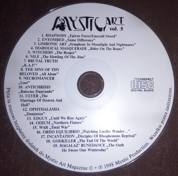 Various - Mystic Art Magazine - Mystic Art Vol. 5