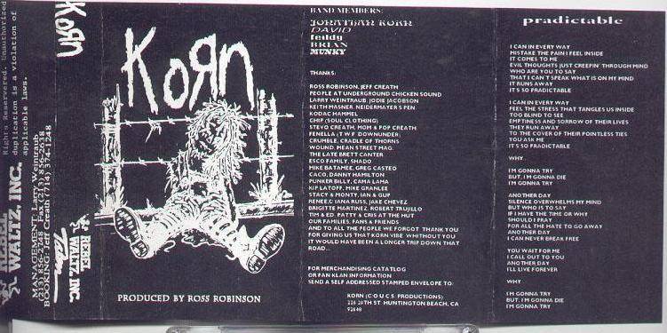 Korn - Neidermayer's Mind (demo)