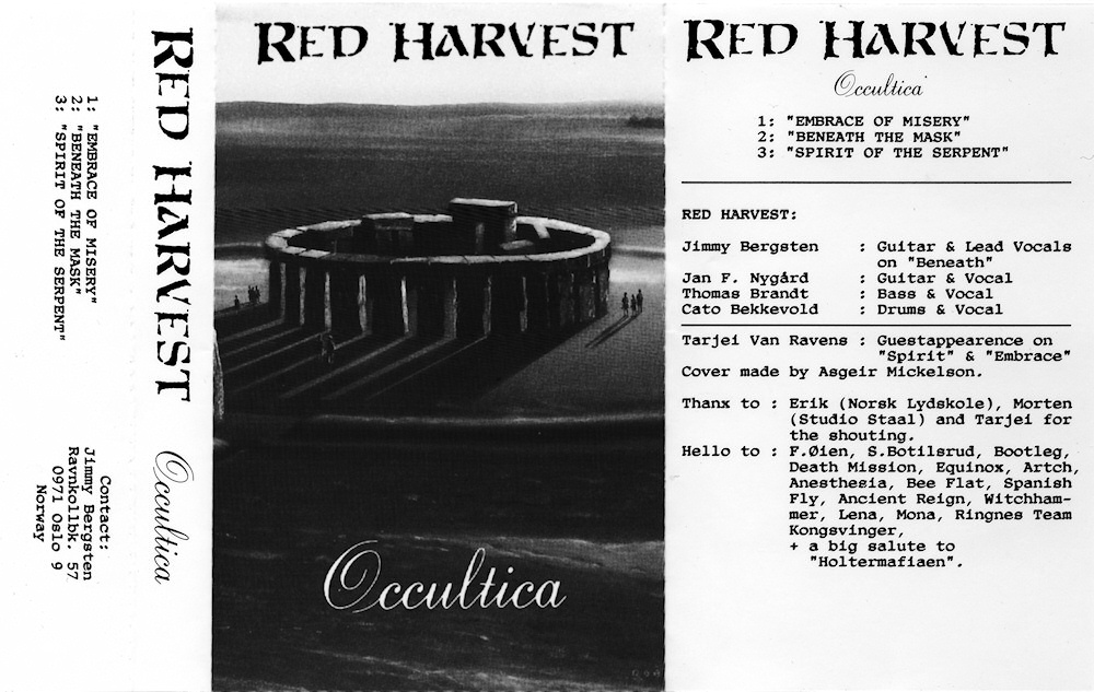 Red Harvest - Occultica (demo)