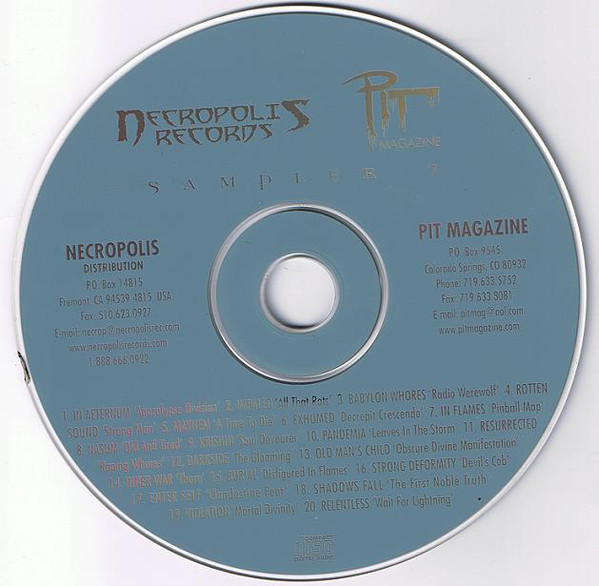 Various O-P - Pit Sampler 