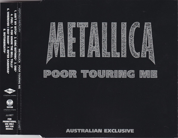 Metallica - Poor Touring Me
