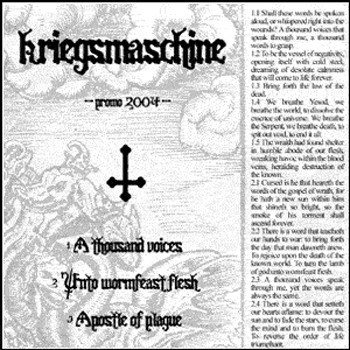 Kriegsmaschine - Promo 2004 (demo)