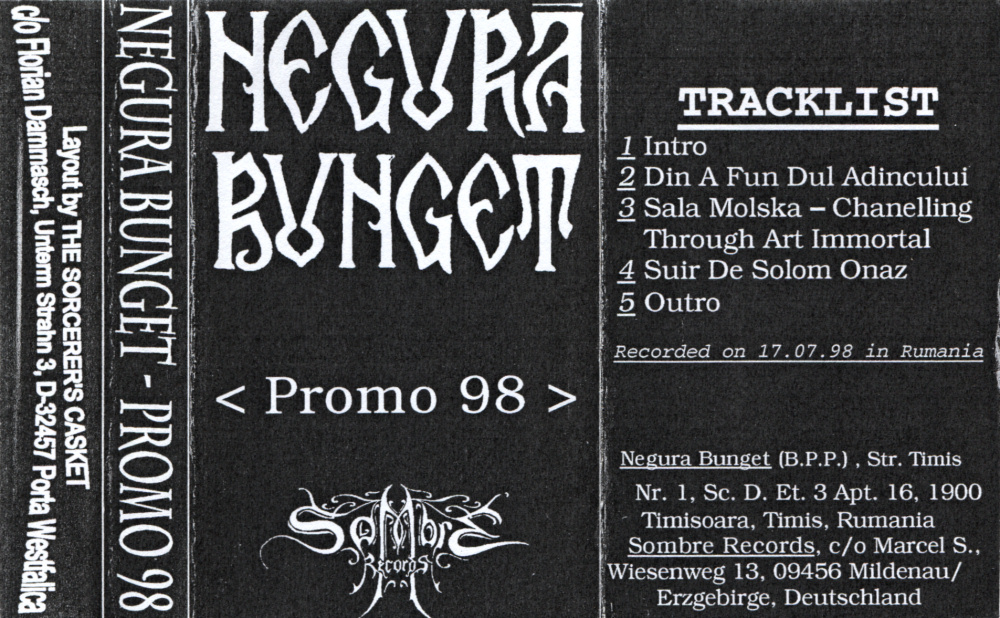 Negur&abreve; Bunget - Promo 98