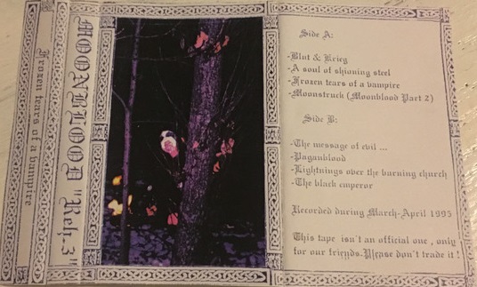 Moonblood - Reh. 3 - Frozen Tears of a Vampire (demo)