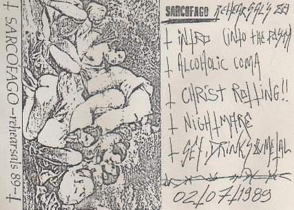 Sarc&oacute;fago - Rehearsals 89 (demo)