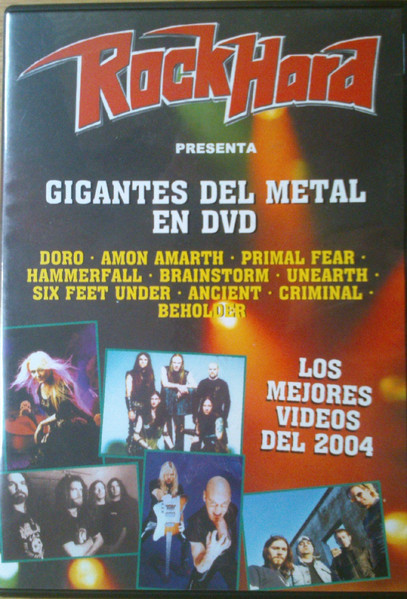 Various Q-R - RockHard - Gigantes Del Metal en DVD (video)