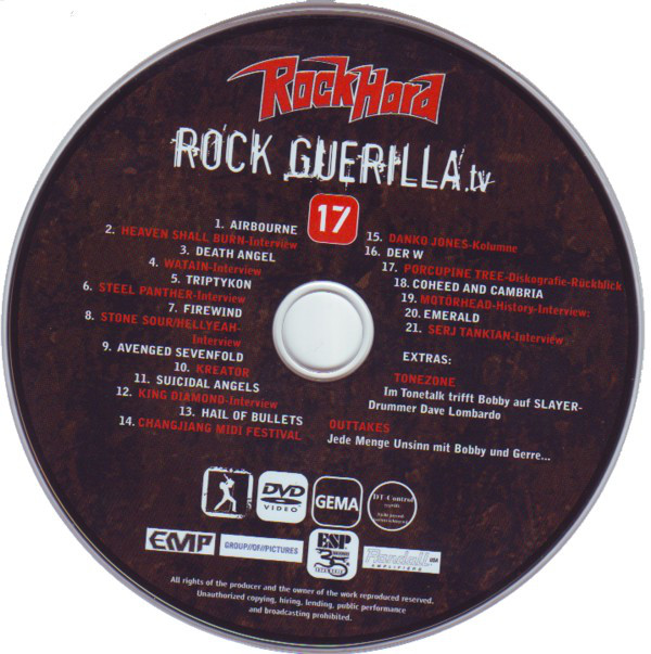 Various Q-R - Rock Guerilla.tv Vol. 17 (video)