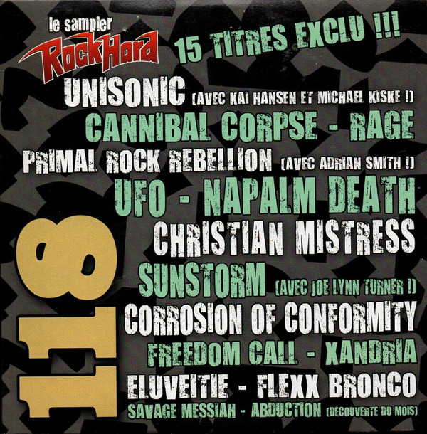 Various - RockHard Magazine (FR) - RockHard N�118
