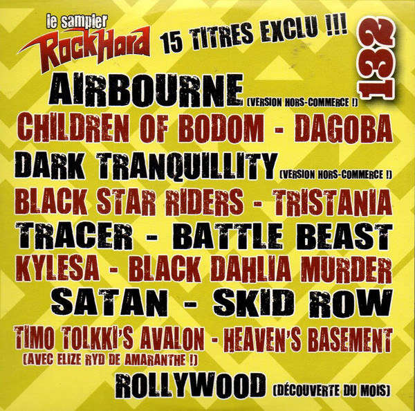 Various - RockHard Magazine (FR) - RockHard N�132