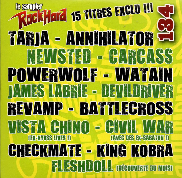 Various - RockHard Magazine (FR) - RockHard N�134