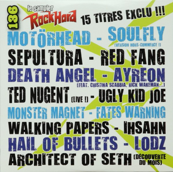 Various - RockHard Magazine (FR) - RockHard N�136