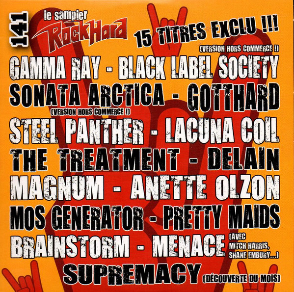 Various - RockHard Magazine (FR) - RockHard N�141