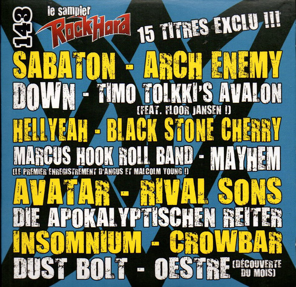 Various - RockHard Magazine (FR) - RockHard N�143