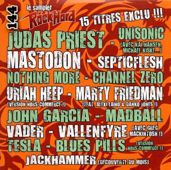 Various - RockHard Magazine (FR) - RockHard N�144